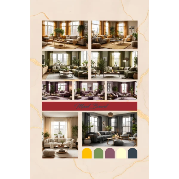 Bold and Timeless Mood Board Kit