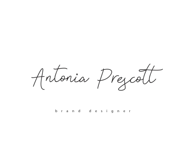 Antonia Prescott | Stunning Pre-Made Logo