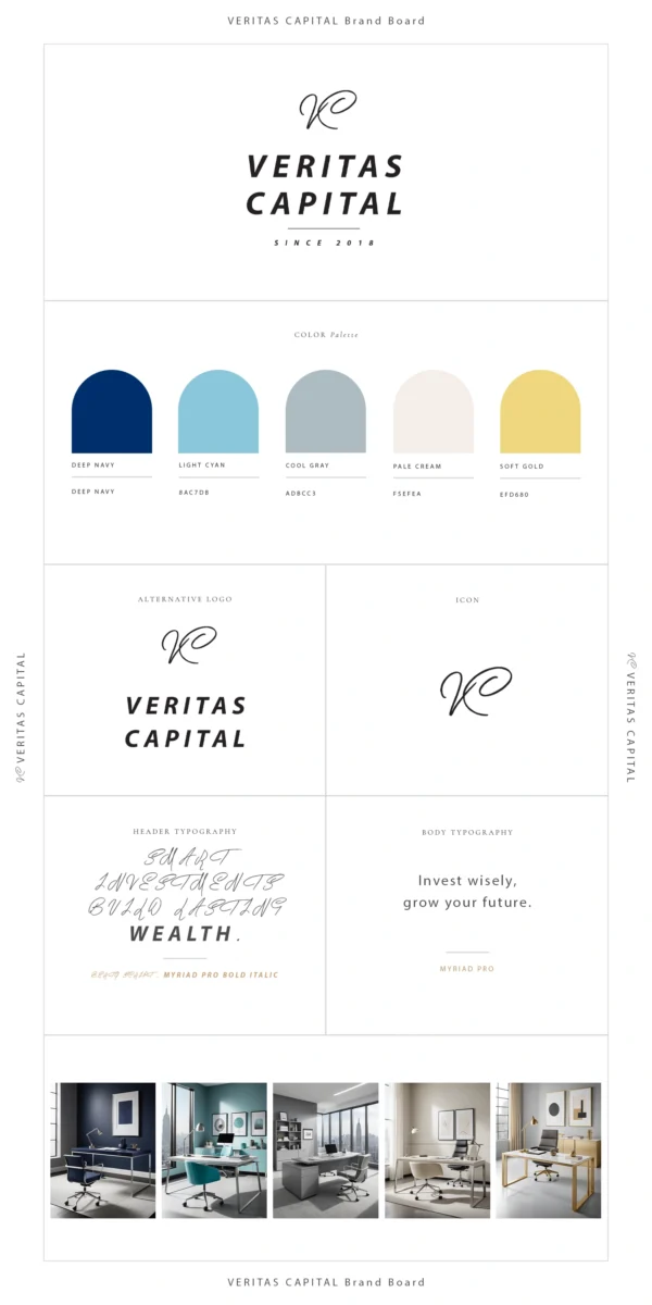 Veritas Capital | Stunning Pre-Made Logo