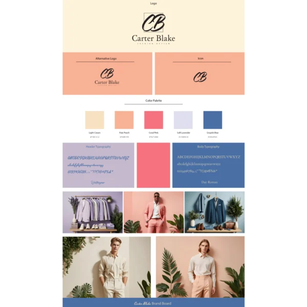 Carter Blake Branding Kit