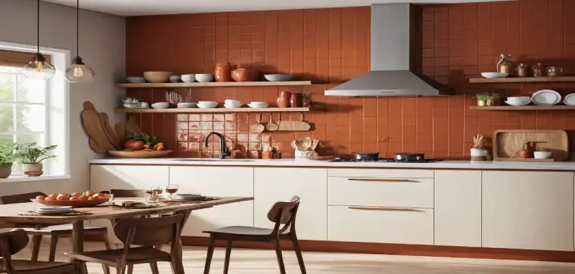 Mighty Cinnamon Color Palette for Kitchen
