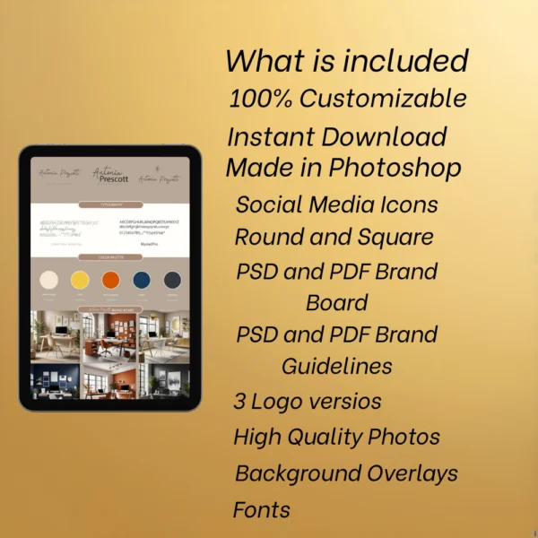 Antonia Prescott Branding Kit
