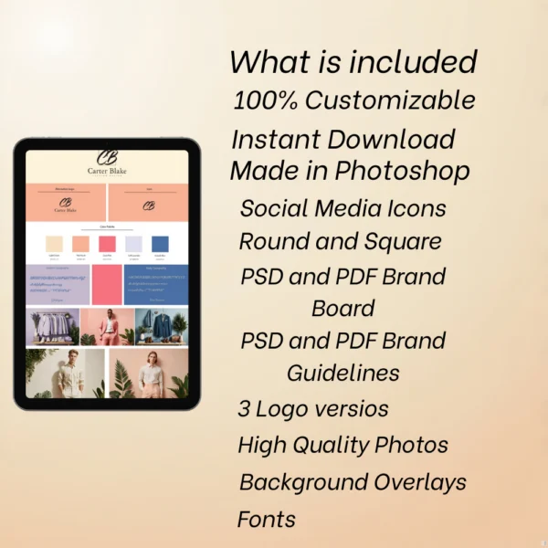 Carter Blake Branding Kit