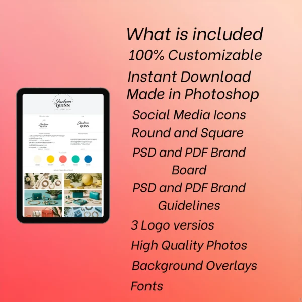Jackson Quinn Branding Kit
