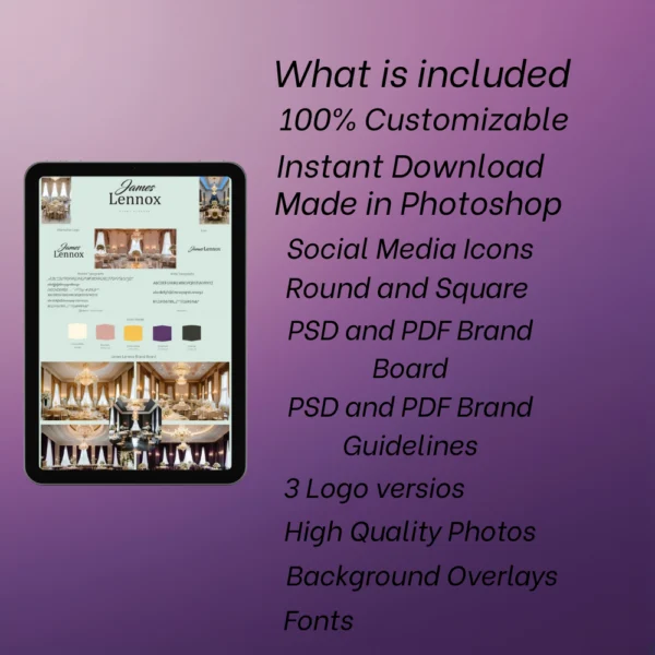 James Lennox Branding Kit