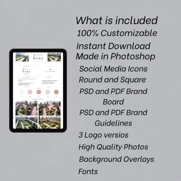 Oliver Gray Branding Kit