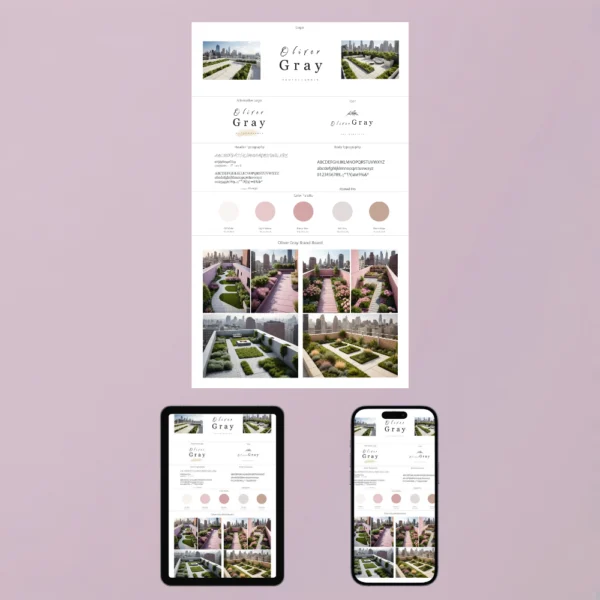 Oliver Gray Branding Kit