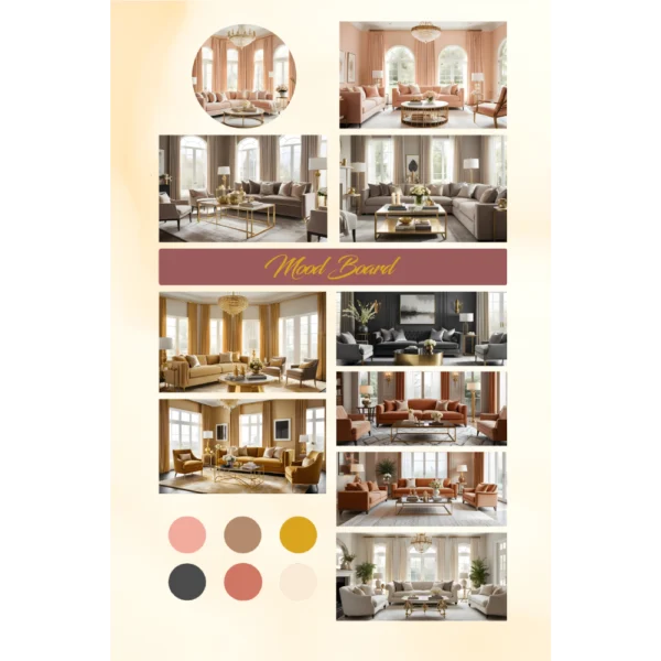 Timeless Allure Mood Board Kit