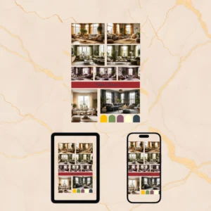 Bold and Timeless Mood Board Kit