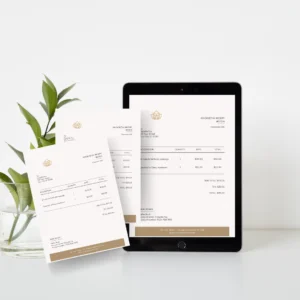 Chocolate Elegant Invoice